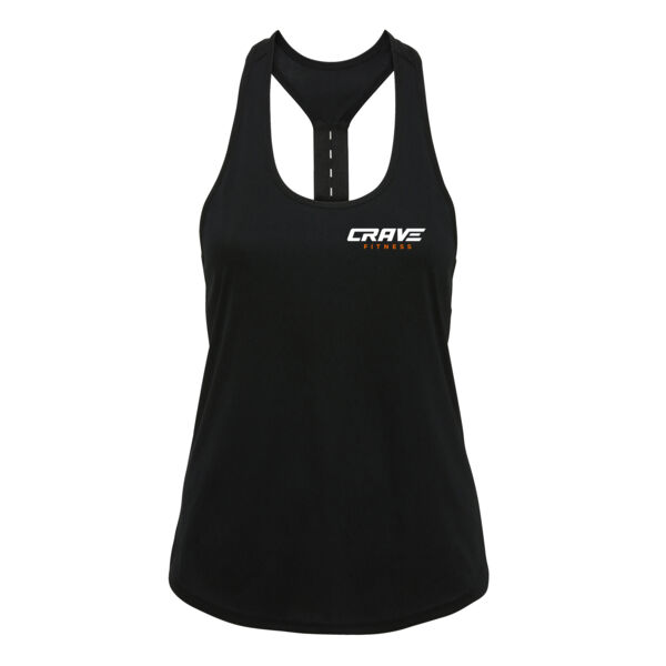 Crave Fitness - Performance Strap Back Vest Thumbnail