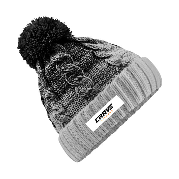 Crave Fitness - Ombré Pom Pom Beanie Thumbnail