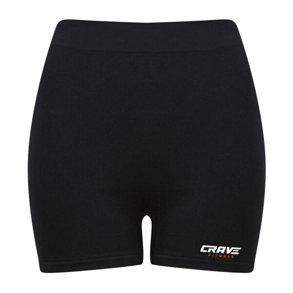 Crave Fitness  - Ladies Seamless Shorts Thumbnail